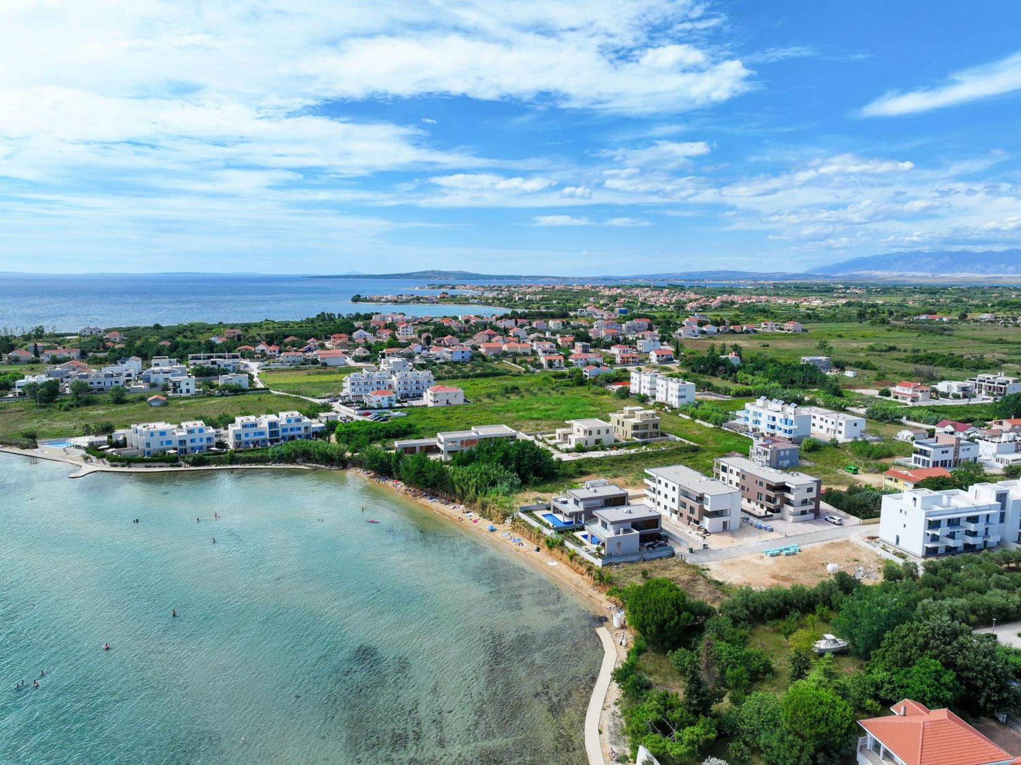 Deluxe Apartments Privlaka On The Sand Exterior foto